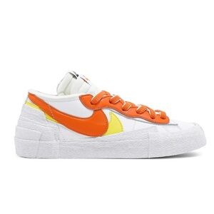 Men’s Nike sacai x Blazer Low Magma Orange  Sz 9.5